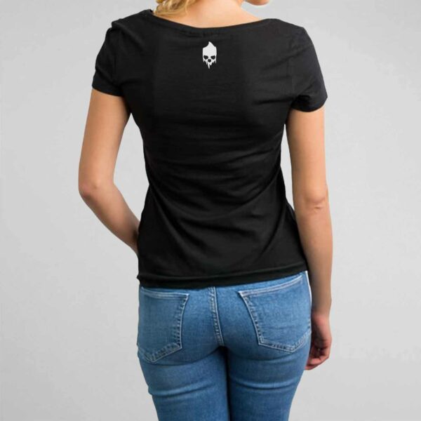 T-shirt Noir Femme // Modèle 2 – Image 2