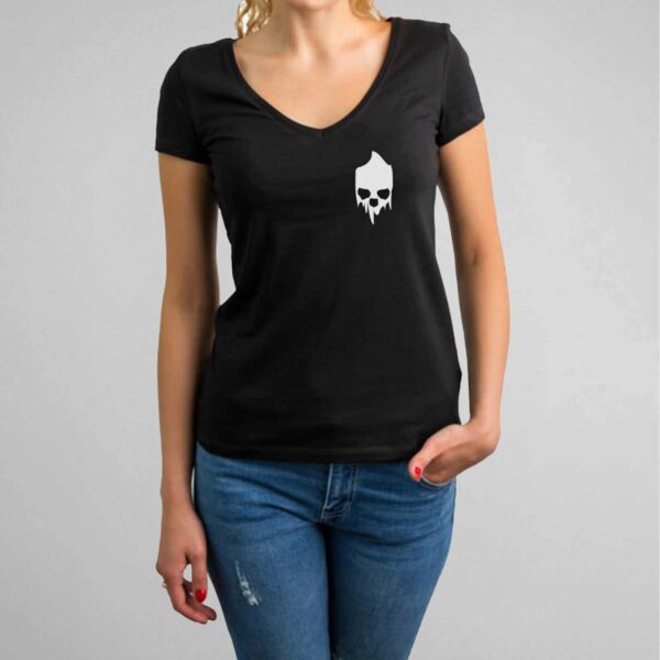 T-shirt Noir Femme // Modèle 3